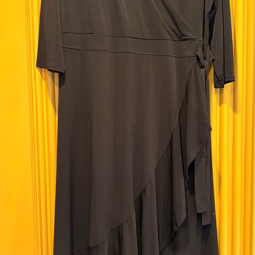 Lane Bryant Black Asymmetrical Dress